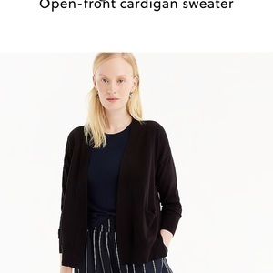 J. Crew nwot open front cardigans